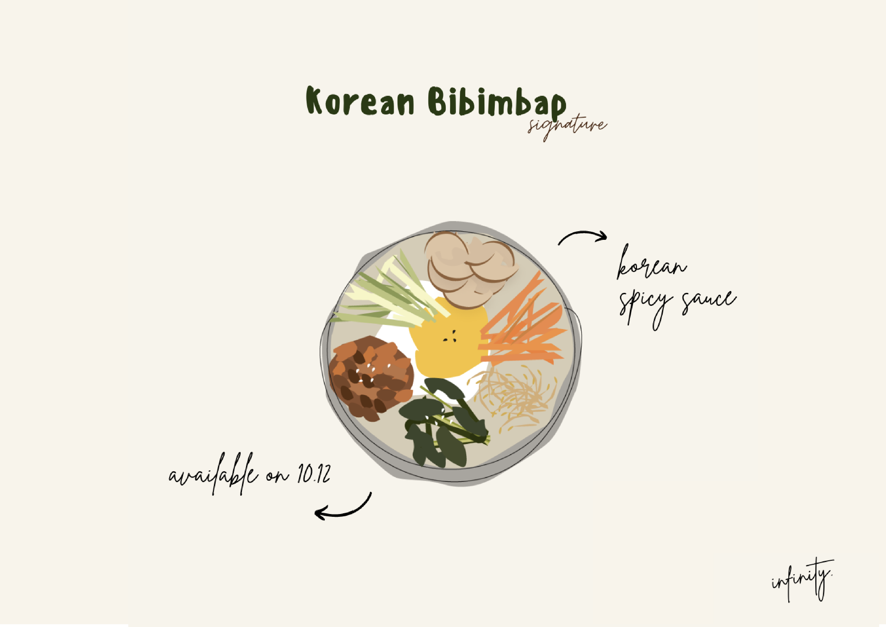 Korean Bibimbap : Infinity